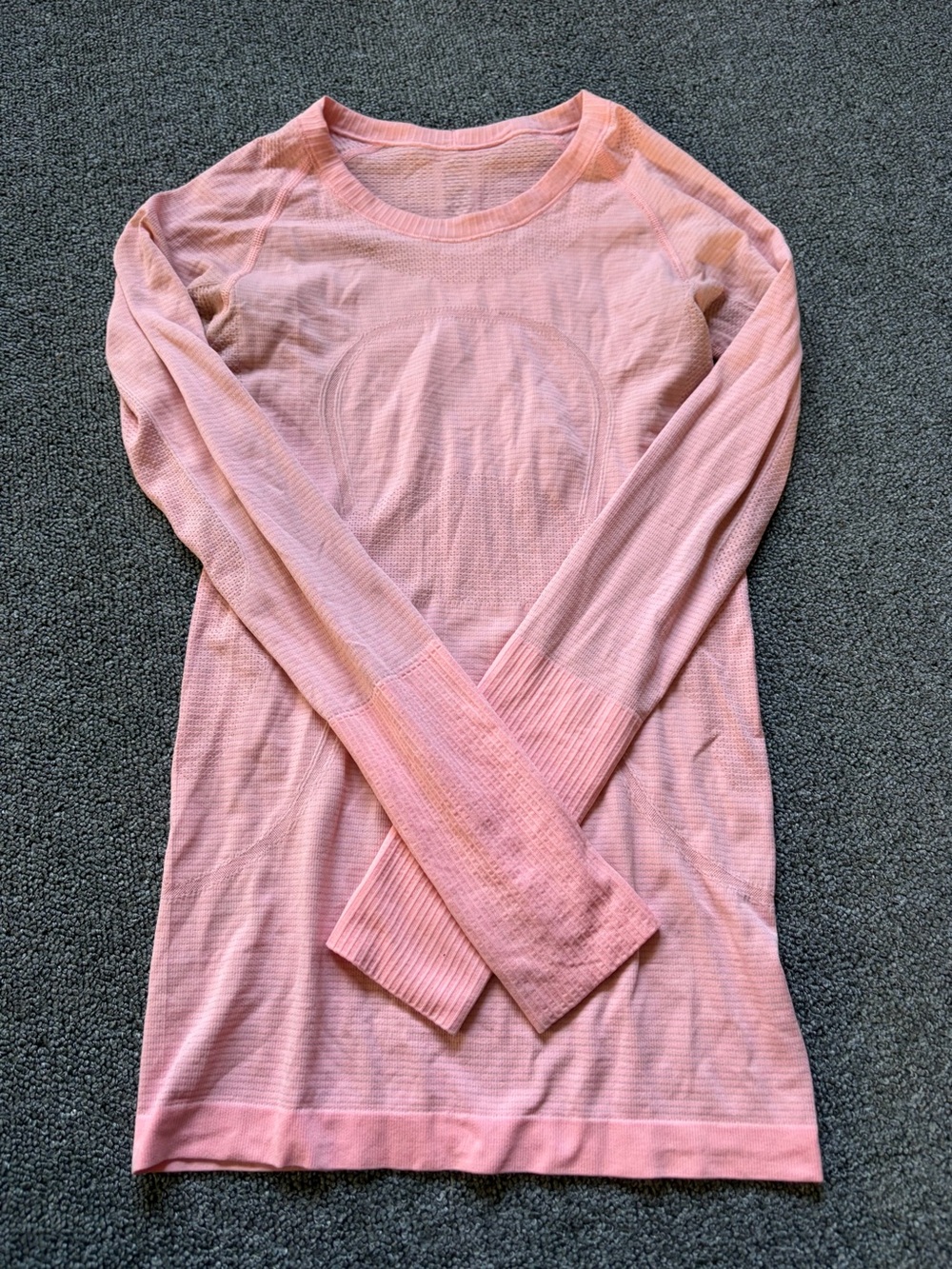 Lululemon Swiftly Tech Long Sleeve Shirt 2.0 Pink Savannah Pink Mist Sz 4